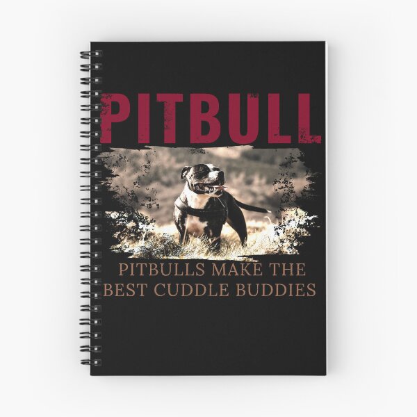 Artikelvorschau, Pitbull – Beste Kuschelfreunde – cooles rotes Design entworfen und verkauft von DarkDesign69.