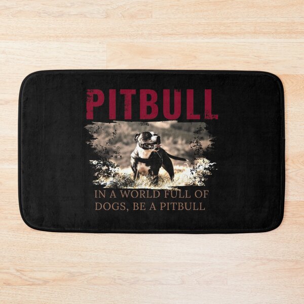 Item preview,  In a world full of dogs be a PITBULL - cool red design designed and sold by DarkDesign69.