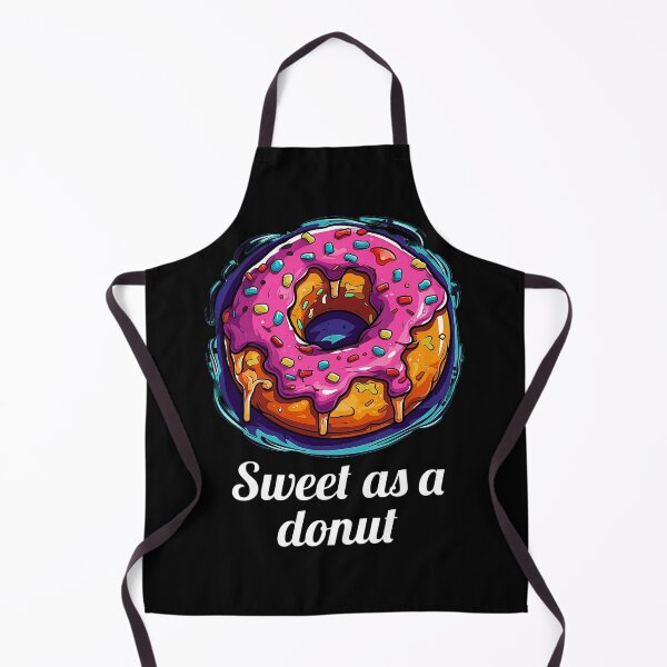 Item preview, Delicious Pink Glazed Donut - "Sweet as a donut" designed and sold by SADStyleDesigns.