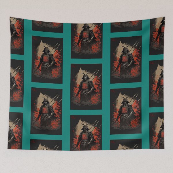 Item preview, Samurai wearing shogun armour with katana  designed and sold by malaves.