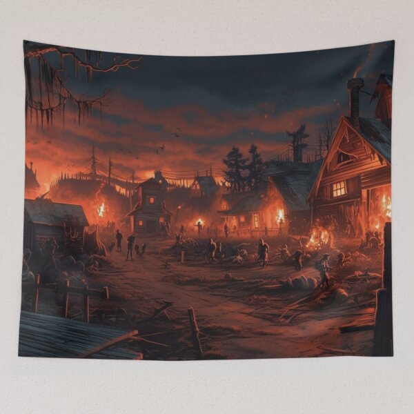 Item preview, Diablo Tristram Village designed and sold by Nightarcade.