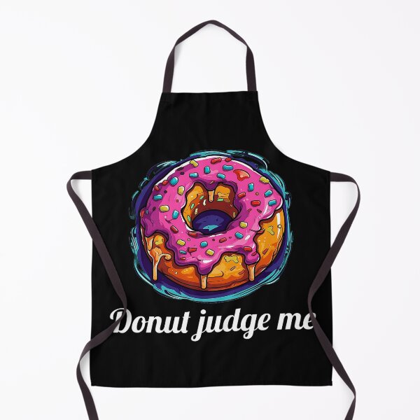 Item preview, Delicious Pink Glazed Donut - "Donut judge me" designed and sold by SADStyleDesigns.