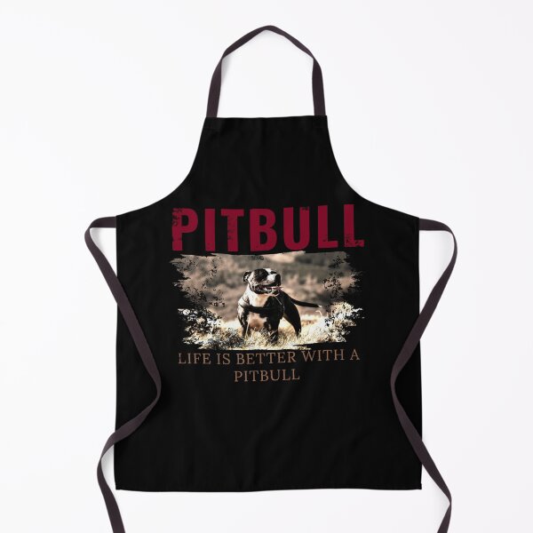 Item preview, Life is better with a PITBULL- cool red design designed and sold by DarkDesign69.