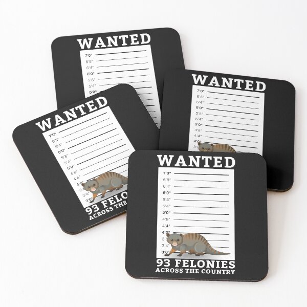 Item preview, Possum Mugshot Opossum Wanted For 93 Felonies Across The Country designed and sold by Easyas.
