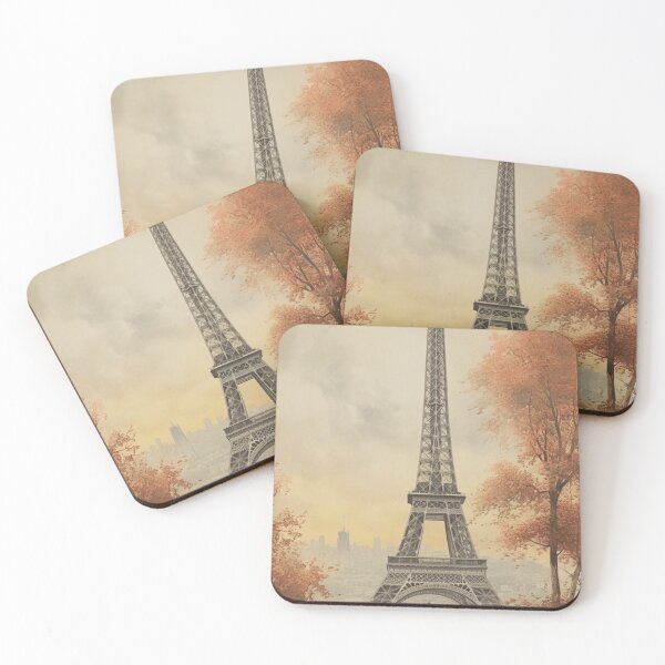 Item preview, A Vintage Poster of the Eiffel Tower in Paris designed and sold by GoodOldVintage.