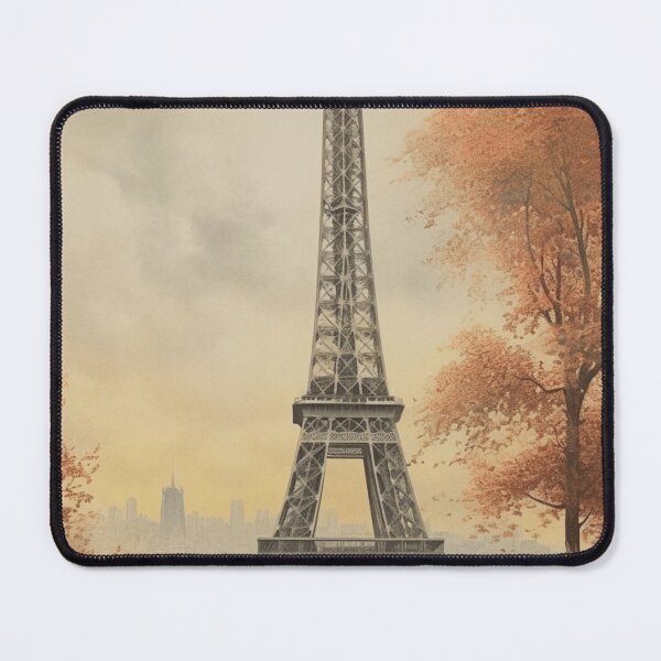 Item preview, A Vintage Poster of the Eiffel Tower in Paris designed and sold by GoodOldVintage.