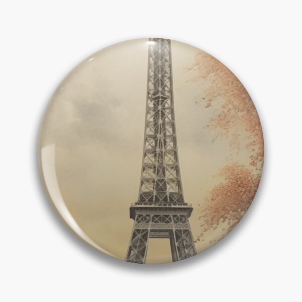 Item preview, A Vintage Poster of the Eiffel Tower in Paris designed and sold by GoodOldVintage.