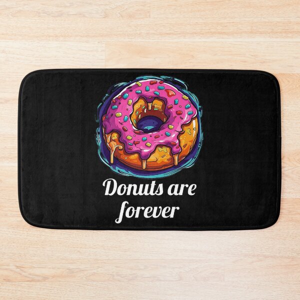 Item preview, Delicious Pink Glazed Donut - "Donuts are forever" designed and sold by SADStyleDesigns.