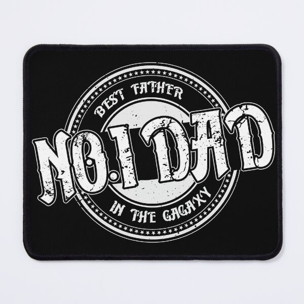 Item preview, Number one dad best father in the galaxy designed and sold by StillCotton.