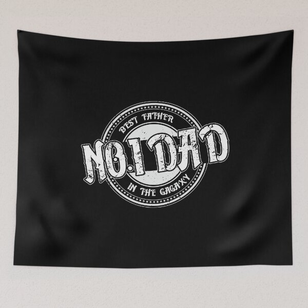 Item preview, Number one dad best father in the galaxy designed and sold by StillCotton.