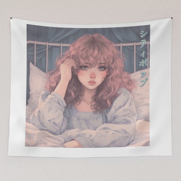 Item preview, Aesthetic Anime Girl designed and sold by TMDNE.
