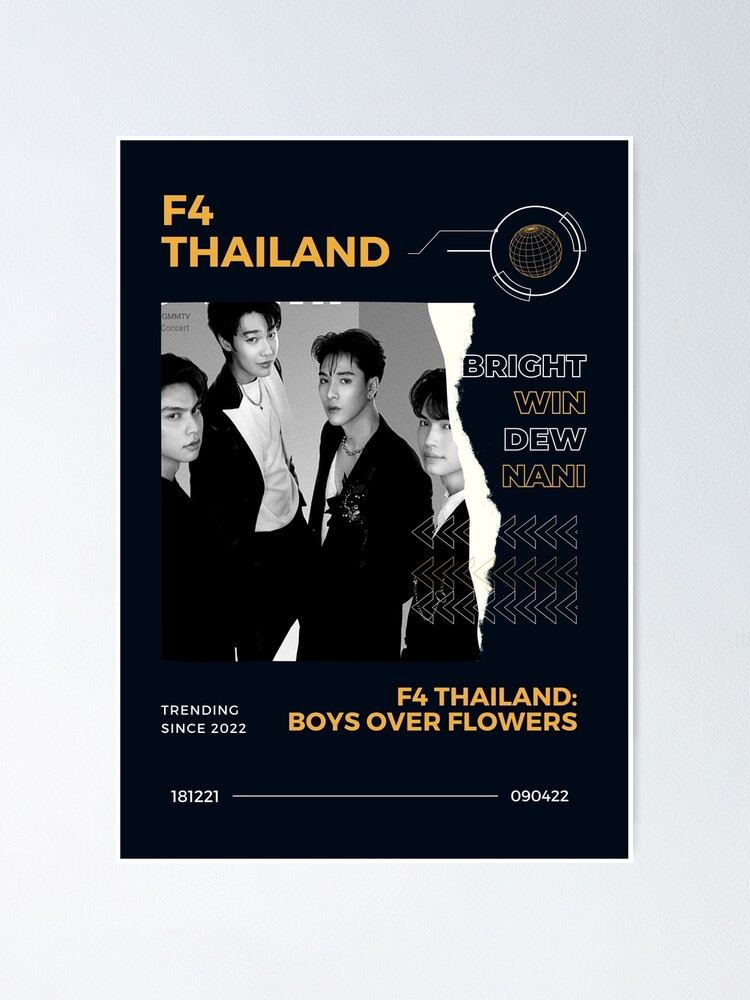 F4 thailand サイン　brightwin nanidew FULL] BRIGHT, WIN, DEW, NANI -Shooting Star Ost.F4 Thailand