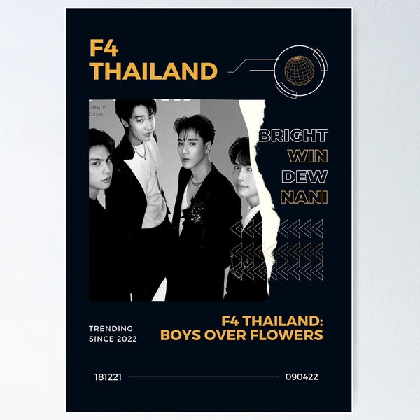f4 thailand カードサインbrightwin nani dew tu