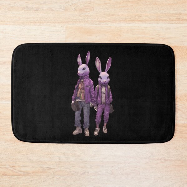 Item preview, The lavender bunnies by Laas van Haas designed and sold by Pixelboys.