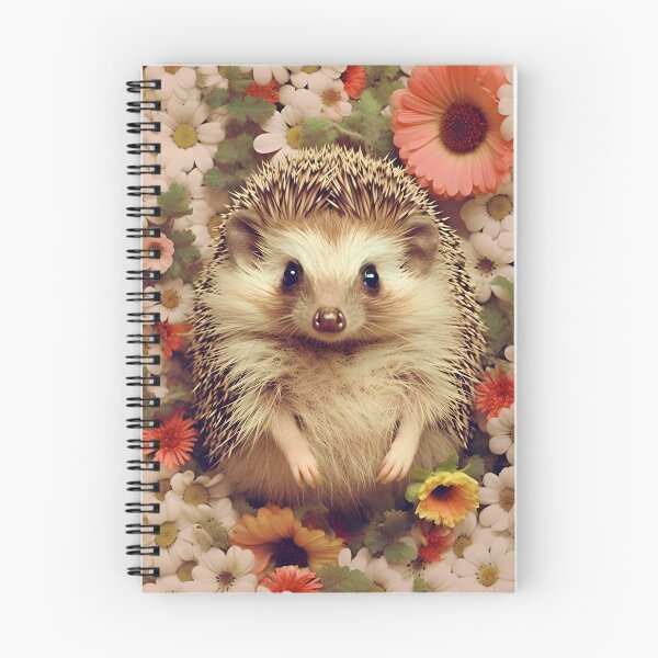 Item preview, Hedgehog in a field of flowers Photography designed and sold by 11pixeli.