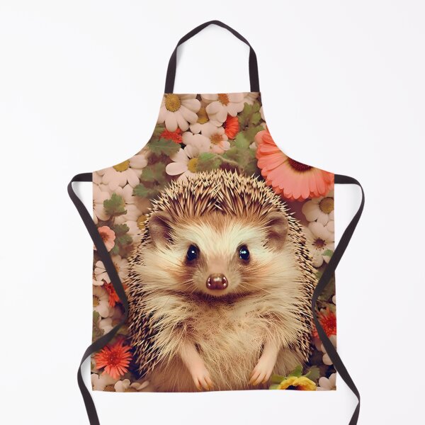 Item preview, Hedgehog in a field of flowers Photography designed and sold by 11pixeli.