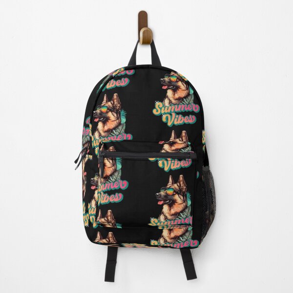 Item preview, German Shepherd Summer Vibes designed and sold by GO SHIRT-TEE.
