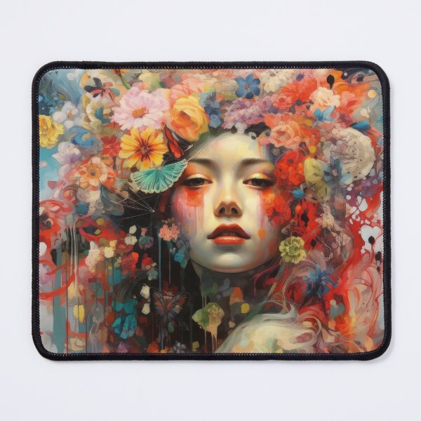Item preview, Face in Flowers designed and sold by VisionDuke.