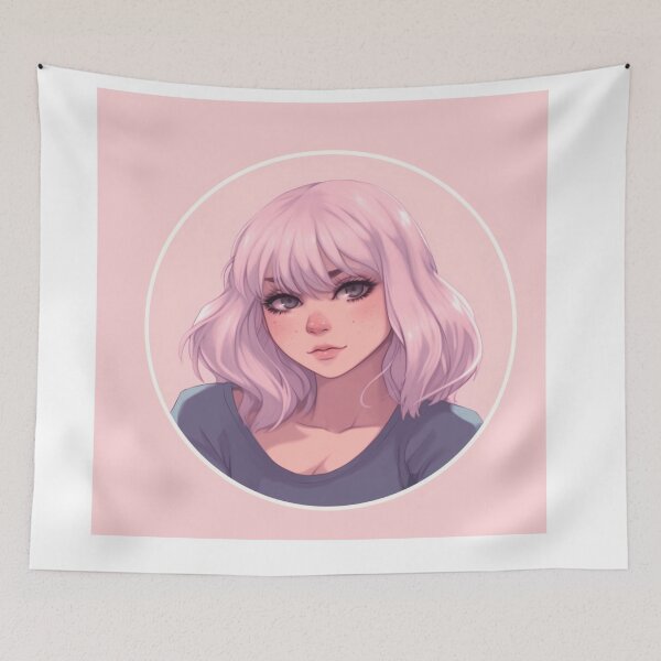 Item preview, Aesthetic Anime Girl designed and sold by TMDNE.