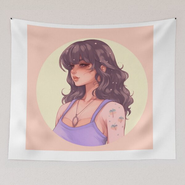 Item preview, Aesthetic Anime Girl designed and sold by TMDNE.