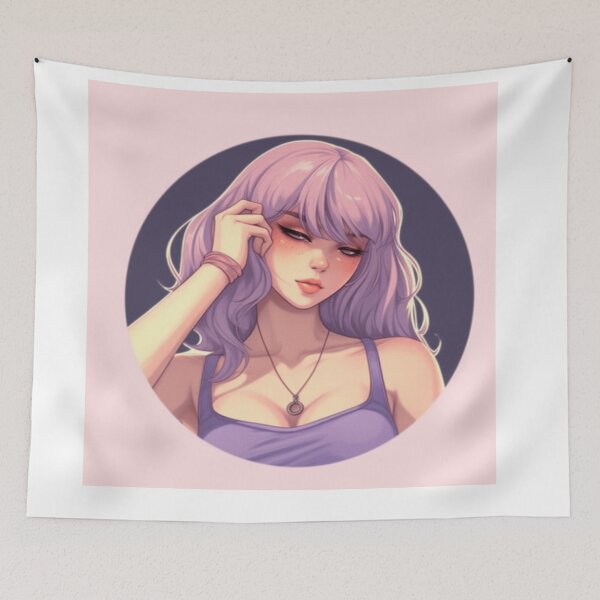 Item preview, Aesthetic Anime Girl designed and sold by TMDNE.