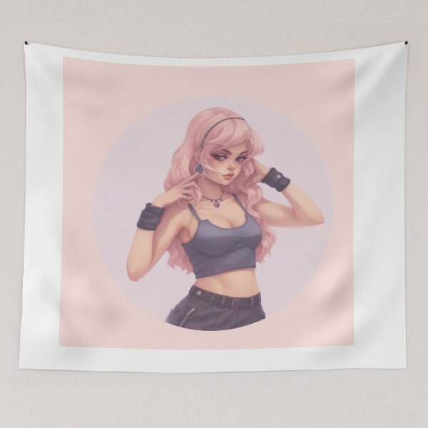 Item preview, Aesthetic Anime Girl designed and sold by TMDNE.