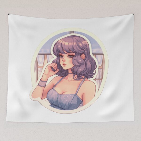 Item preview, Aesthetic Anime Girl designed and sold by TMDNE.