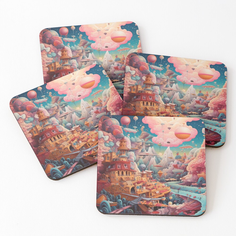 Item preview, Coasters (Set of 4) designed and sold by VisionDuke.