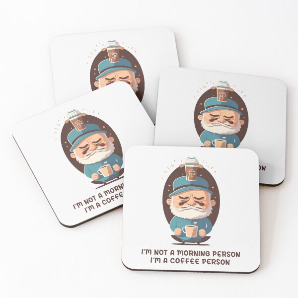 Item preview, I'm not a morning person, I'm a coffee person: Espresso Enthusiast designed and sold by Paolospresent.