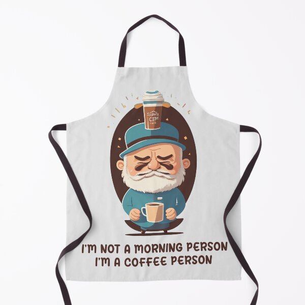 Item preview, I'm not a morning person, I'm a coffee person: Espresso Enthusiast designed and sold by Paolospresent.