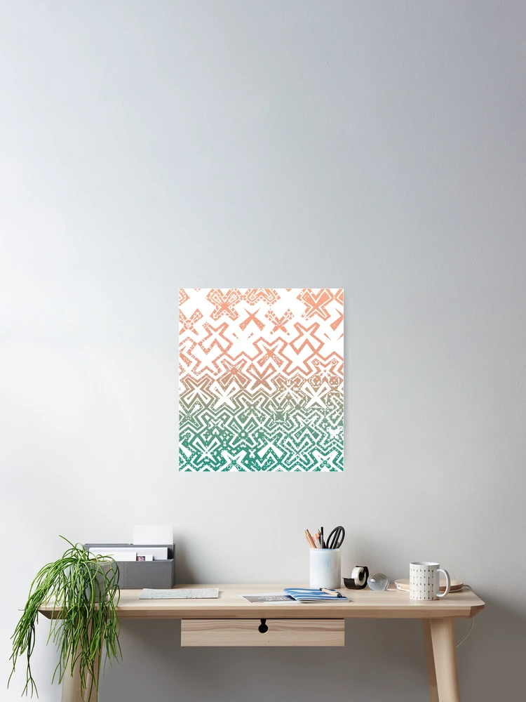Thumbnail 2 of 3, Poster, Gradient pattern designed and sold by Time4Space.