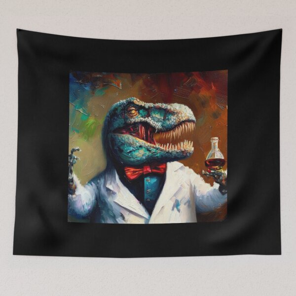 Item preview, T Rex Mad Scientist designed and sold by CrankyOldDude.