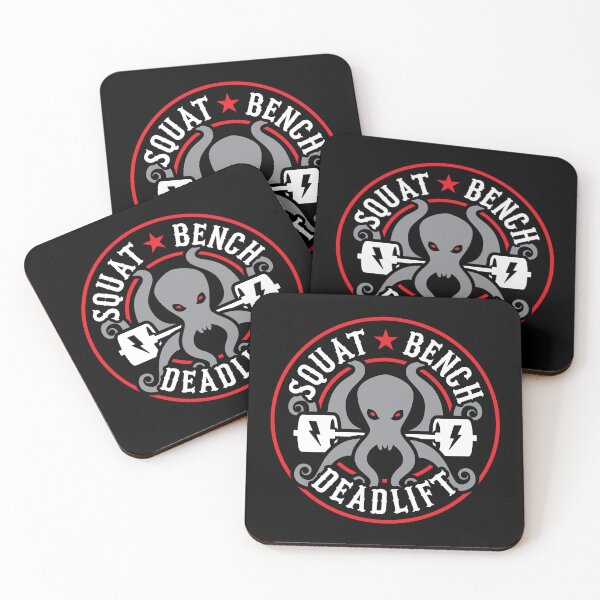 Item preview, SBD Squat Bench Deadlift Kraken designed and sold by Brogress Project.
