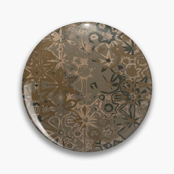 Artikelvorschau, Modern Abstract Floral Seamless Pattern in Rich Brown Suede Shades entworfen und verkauft von Trevor Hirst.
