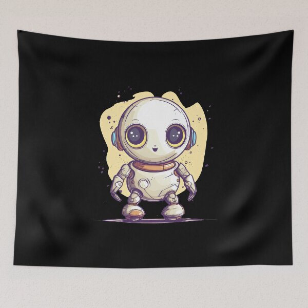 Item preview, Robot Baby Robotic Cute Aesthetic Future Engineer Play Team designed and sold by farhanhafeez.