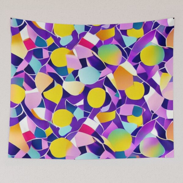 Item preview, Abstract Colorful Confetti Celebration Pattern designed and sold by calibrit.