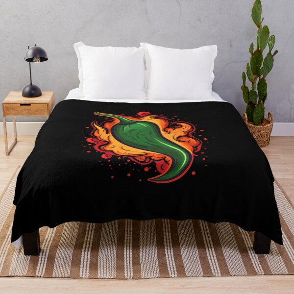 Item preview, Chili Funny Pepper Hot Spicy Food Lovers Heat Fire Mexican designed and sold by farhanhafeez.