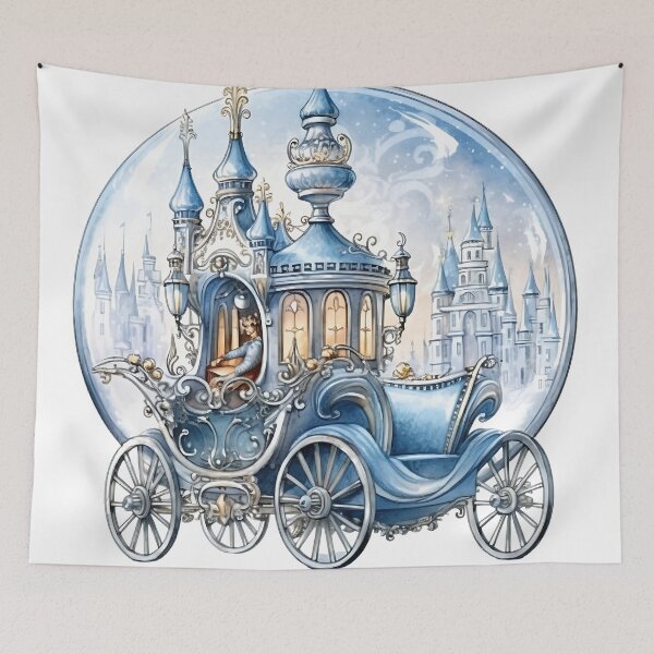 Item preview, Carriage with glass globe designed and sold by cece4410.