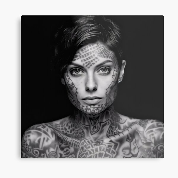 Top 50 Best Face Tattoos For Women - Bold Loud Body Art | Face tattoos for  women, Face piercings, Face tattoos