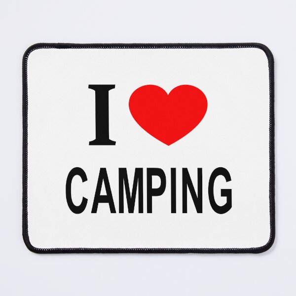 Item preview, I ❤️ CAMPING I LOVE CAMPING I HEART CAMPING designed and sold by usernamenaijan.