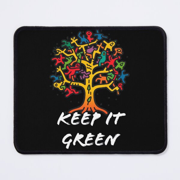 Item preview, Colorful Crazy Tree in Haring Style - "Keep it Green" designed and sold by SADStyleDesigns.