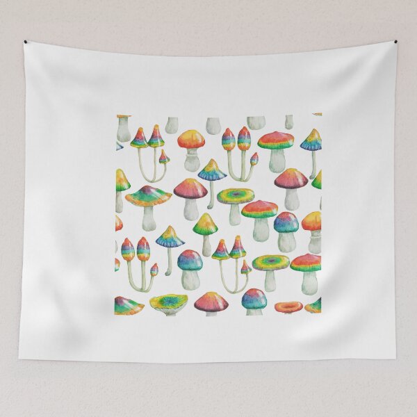 Item preview, Mushrooms Lgbt flower  Psychodelic woman mushrooms hot original Positive  Unlimited simple Music rock lgbt T Shirt Mens Womens Kids Funny Nature Lovers Botanical Short  designed and sold by Martolina33.