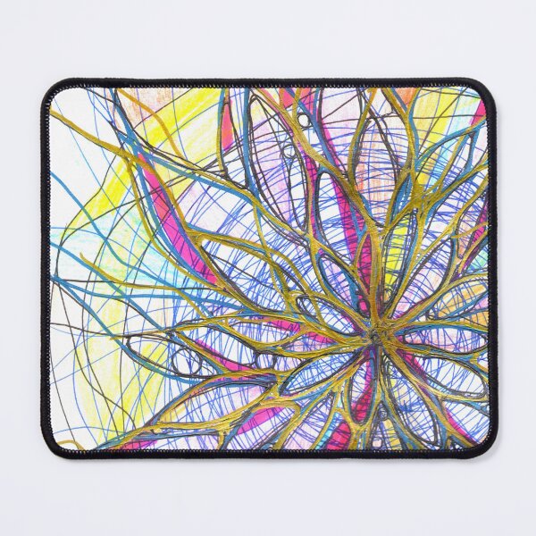 Item preview, Neuroart, Abstract colorful flower designed and sold by VikitaSolomakha.