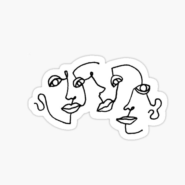 3FACED Sticker