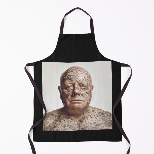 Item preview, Cool grandpa with fancy tattoos designed and sold by Markus Baron.
