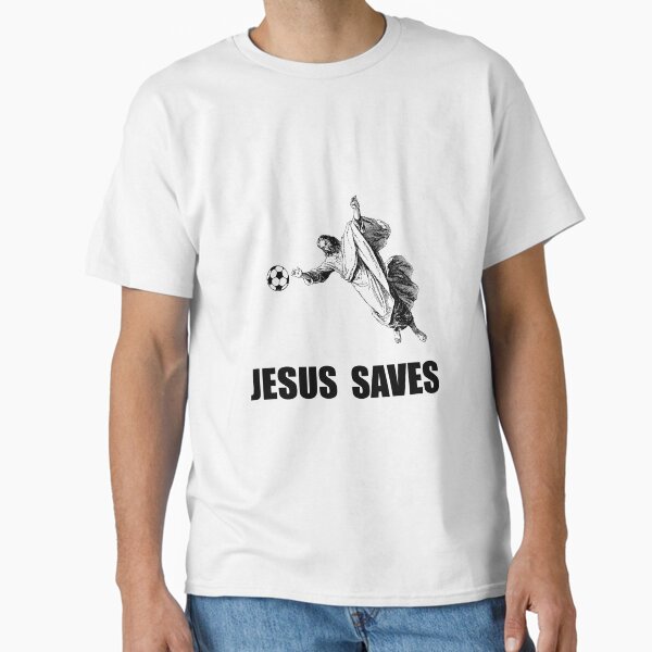Item preview, Jesus Saves Soccer designed and sold by TheBestStore.