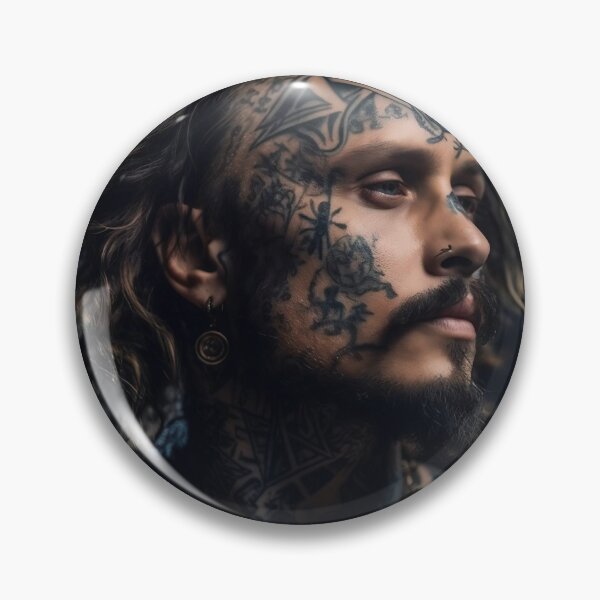 Item preview, Jürgen the pirate with tattoos designed and sold by Markus Baron.