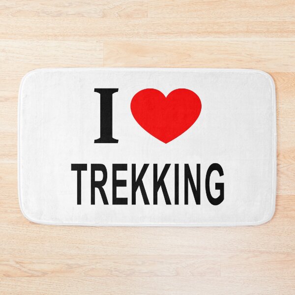 Item preview, I ❤️ TREKKING I LOVE TREKKING I HEART TREKKING designed and sold by usernamenaijan.