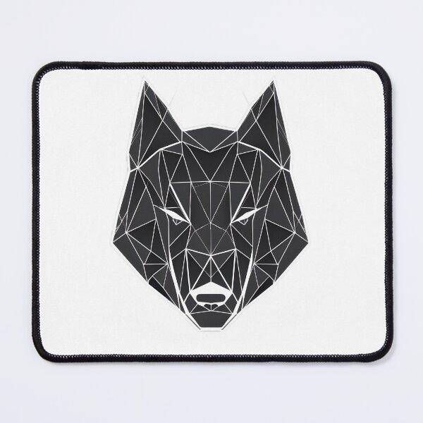 Item preview, Aggressive Wolf Face designed and sold by PixelPlaza4u.