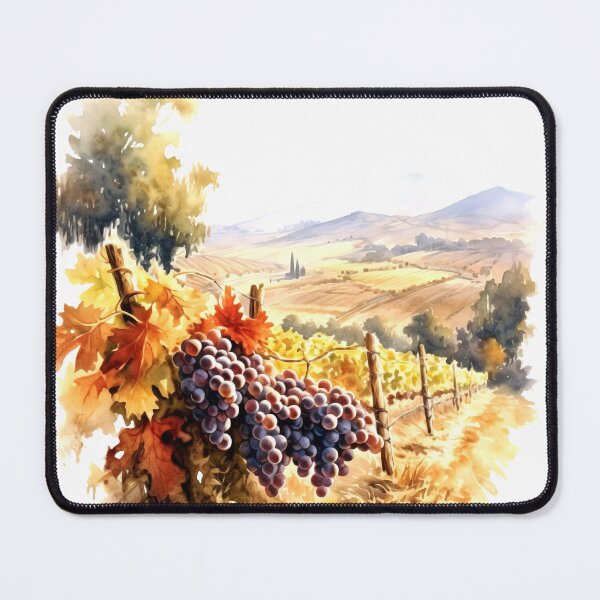 Item preview, Rolling Vineyard Clipart, Vines and Hills, Grapevine Views, Vineyard Scenery, Gentle Slopes, Winemaking Territory, Rolling Landscapes designed and sold by CoolorPainting.